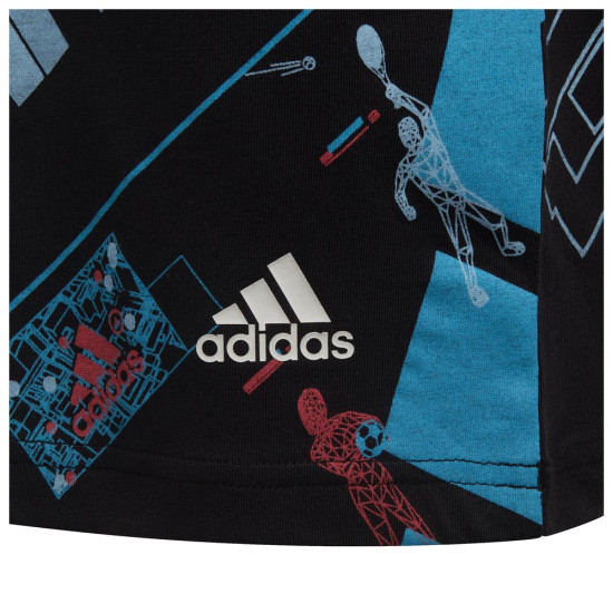 Adidas Παιδική κοντομάνικη μπλούζα Adidas Παιδική κοντομάνικη μπλούζα